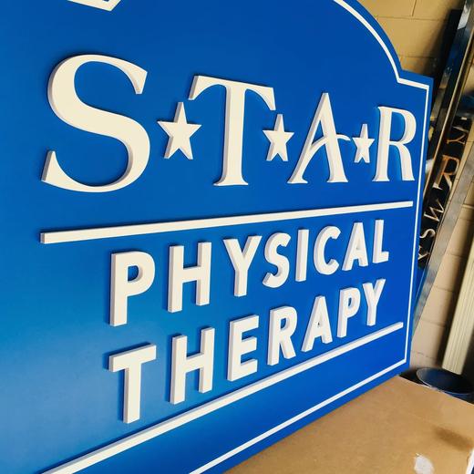 Custom dimensional business sign project 16