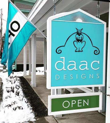 Custom dimensional business sign project 44