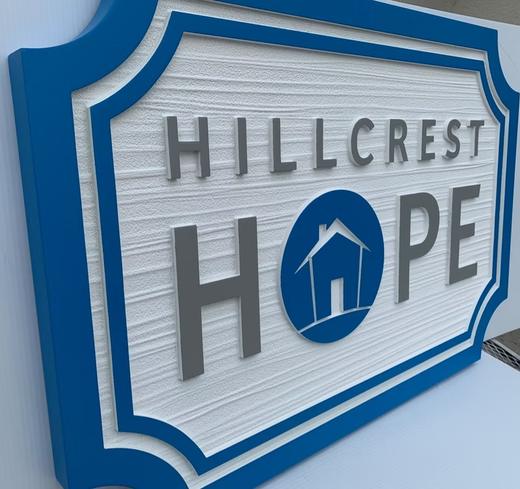 Custom dimensional business sign project 52
