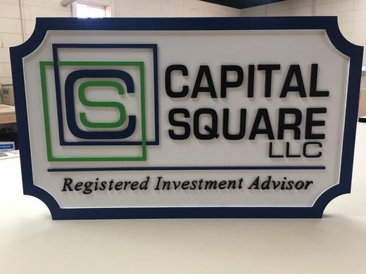 Custom dimensional business sign project 59