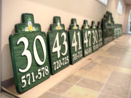 Custom dimensional business sign project 67
