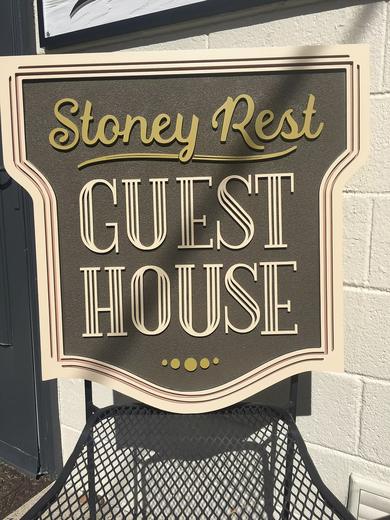 Custom dimensional business sign project 71