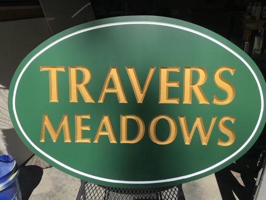 Custom dimensional business sign project 72