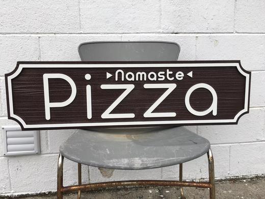 Custom dimensional business sign project 80