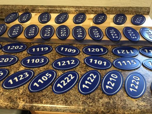 Custom dimensional business sign project 89